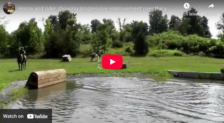Video # 33: This is Amy! How fun to see the progression of improvement in horse and rider over the course of a year!
