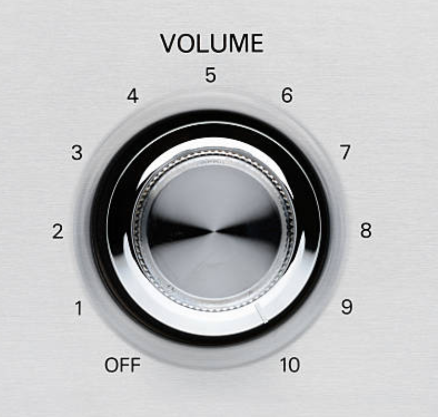The *Volume* of Your Aids