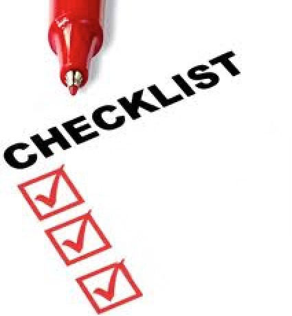 The Pre Flight Checklist