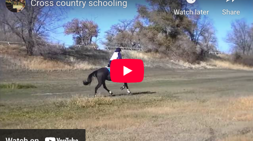 Video # 57: This is Kate schooling cross country!