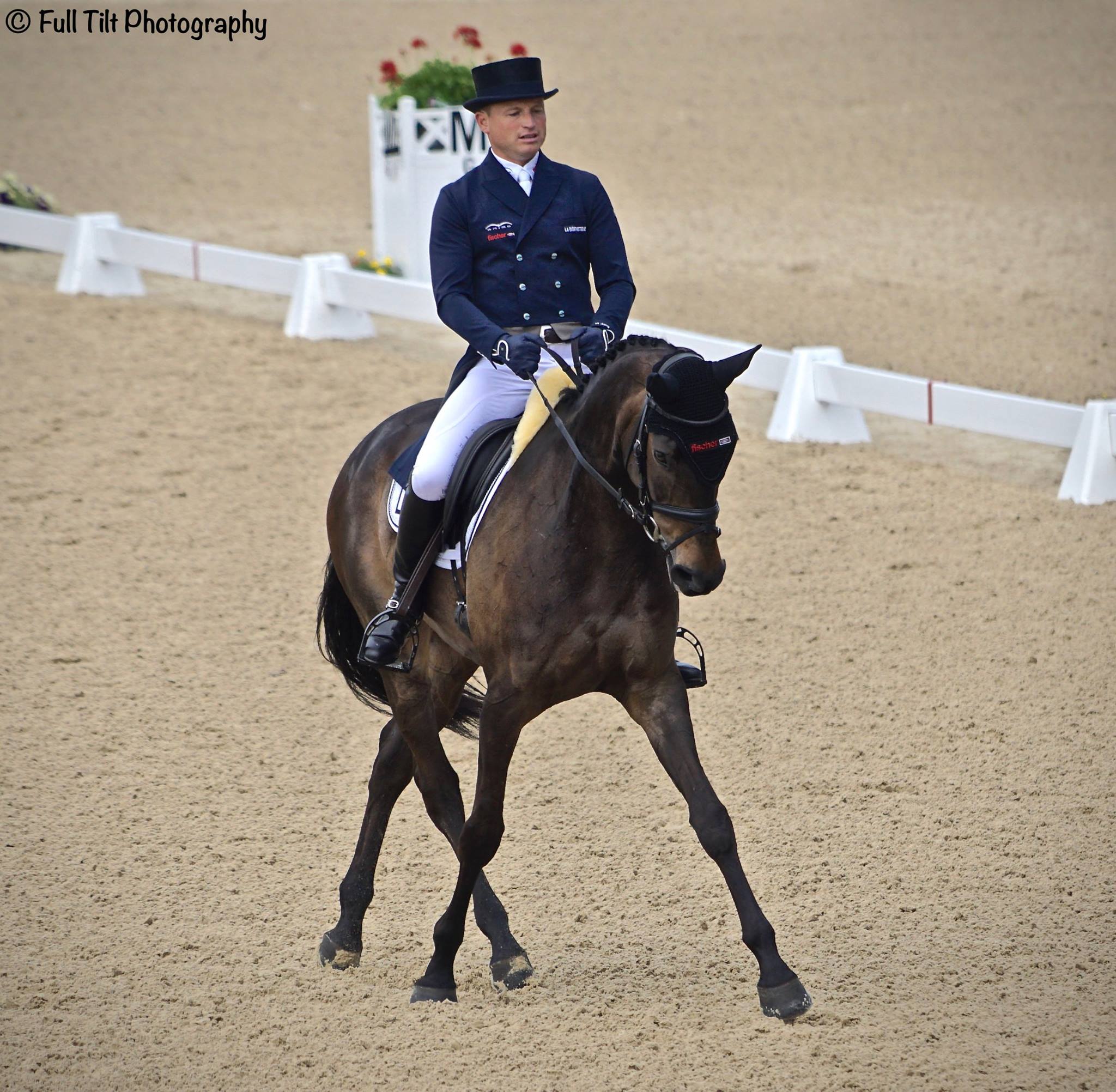 Micheal Jung half pass Dressage