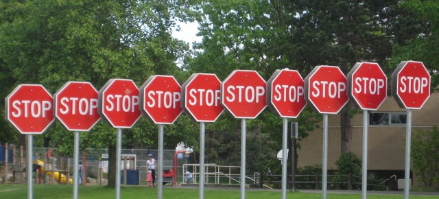 Stop signs