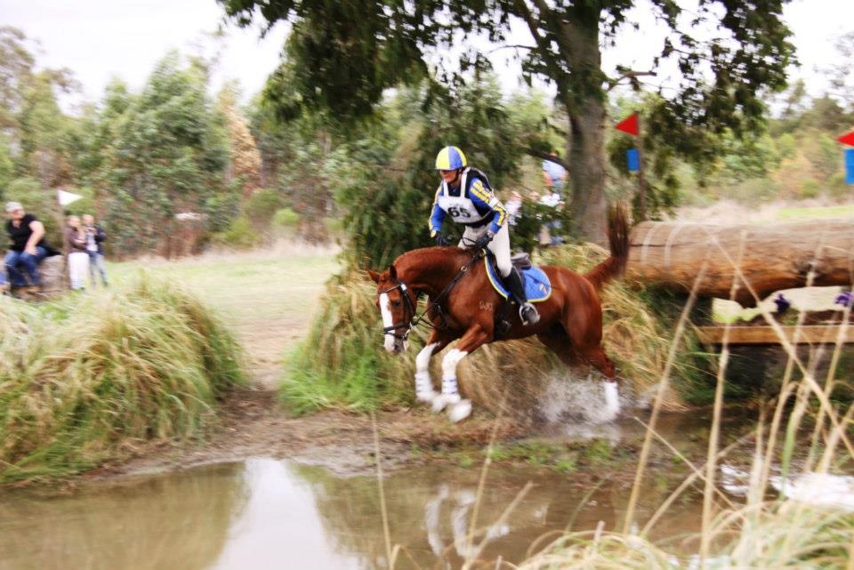 landing in water